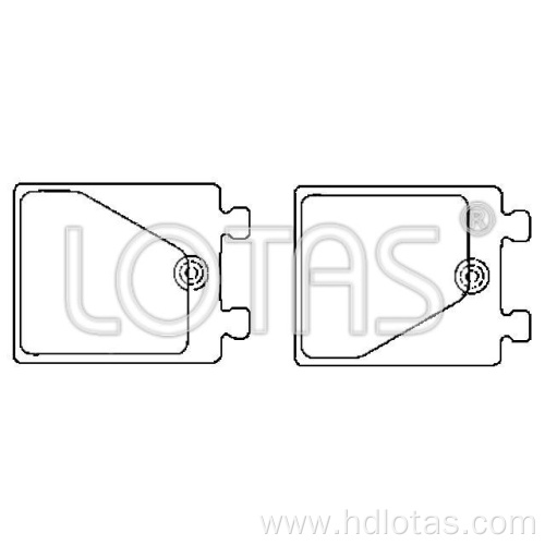 Own Brand car front brake disk pad